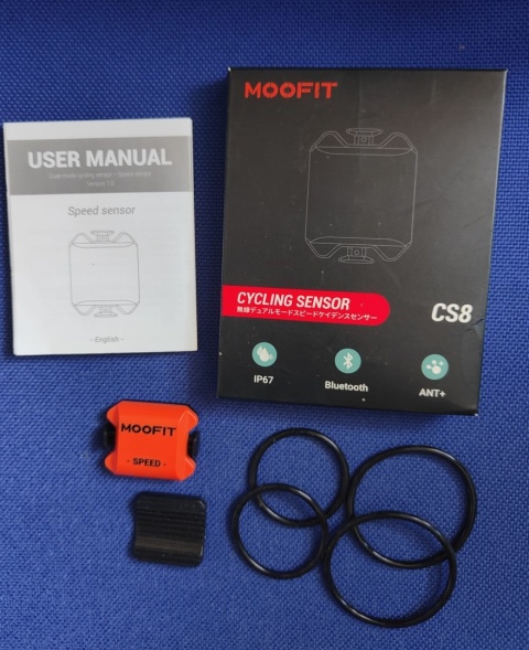 Czujnik Prędkości Jazdy Na Rowerze Bluetooth i ANT+ Wodoodporny