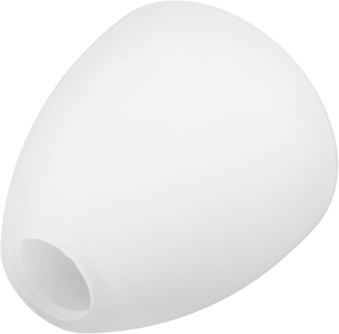 E27 Klosz szklany do lampy sufitowej lampki nocej biały mleczny