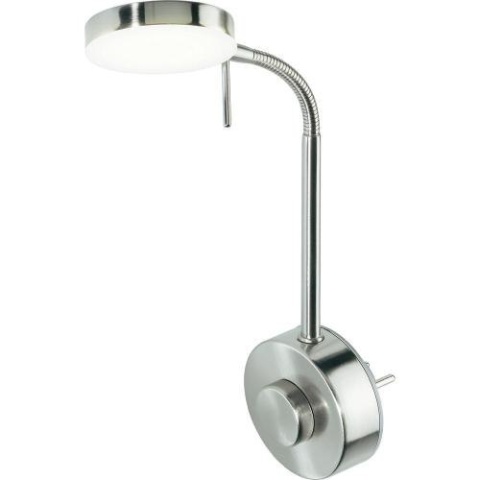 Lampa LED W004021 Nikiel matowy 5W CIEPŁE BIAŁE ŚWIATŁO
