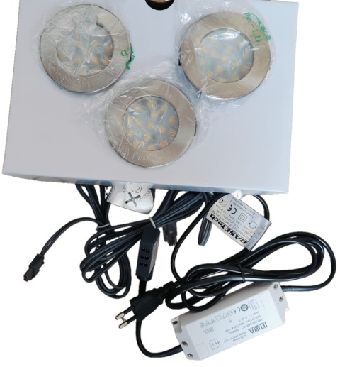 Lampa LED do zabudowy DLS-JC02SMD15x3EP 3W 210lm