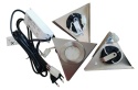 Lampa wpuszczana LED Conrad 157lm 3000K IP20 3szt.