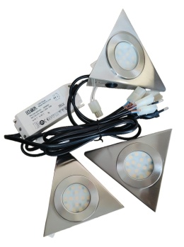 Lampa wpuszczana LED Conrad 157lm 3000K IP20 3szt.
