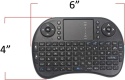 Mini klawiatura bezprzewodowaSmart TV XBOX PC touchpad QWERTZ DE