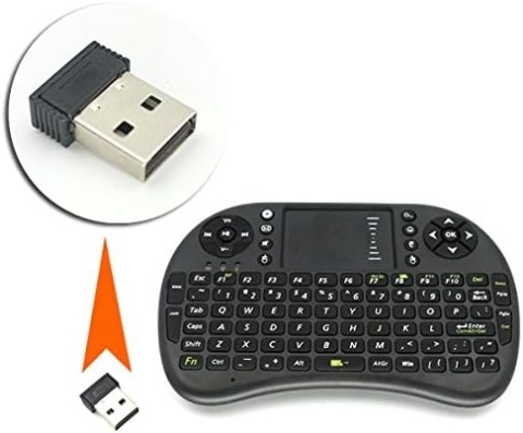Mini klawiatura bezprzewodowaSmart TV XBOX PC touchpad QWERTZ DE