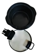 Pokrywka i misa kamionkowa do Wolnowar Crockpot pokrywa CrockPot Garnek 4,7l
