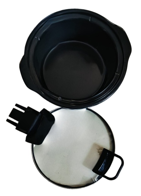 Pokrywka i misa kamionkowa do Wolnowar Crockpot pokrywa CrockPot Garnek 4,7l