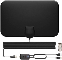 Antena telewizyjna freeview 4K 1080P HD/VHF/UHF kanały Smart telewizor radio