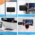 Antena telewizyjna freeview 4K 1080P HD/VHF/UHF kanały Smart telewizor radio