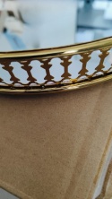 Taca kosmetyczna 32 cm okrągła z lustrem organizer biżuteria kosmetyki