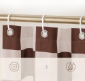 ZASŁONA PRYSZNICOWA 183x183 ŁAZIENKOWA WYTRZYMAŁA KOTARA