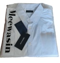 2XL T długa koszula męska kołnierzyk długi rękaw zapinana na guziki
