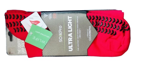 SOXPro Ultra Light SKARPETKI SUPERLEKKIE sportowe antypoślizgowe L 44-46