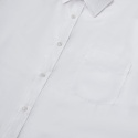 2XL T długa koszula męska kołnierzyk długi rękaw zapinana na guziki