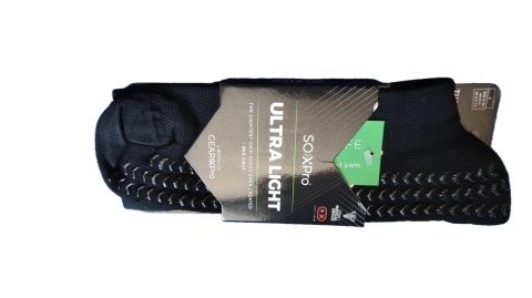 SOXPro Ultra Light SKARPETKI SUPERLEKKIE sportowe antypoślizgowe L 44-46