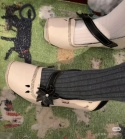TMA EYES buty PÓŁBUTY LETNIE DAMSKIE W STYLU retro pantofle skórzane