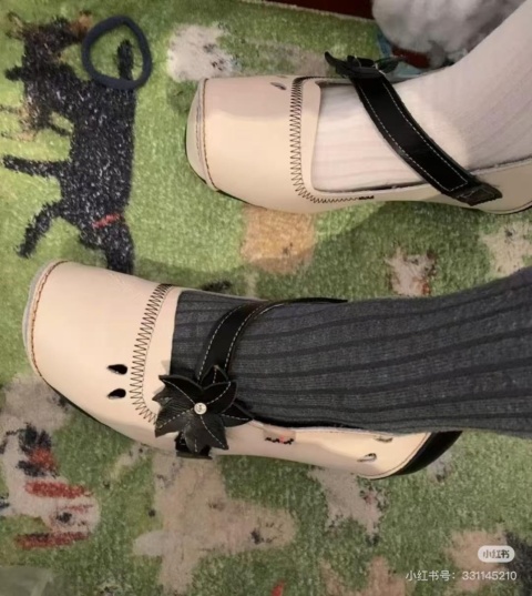 buty PÓŁBUTY LETNIE DAMSKIE retro W STYLU KSIĘŻNICZKI pantofle skórzane