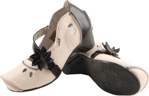 buty PÓŁBUTY LETNIE DAMSKIE retro W STYLU KSIĘŻNICZKI pantofle skórzane