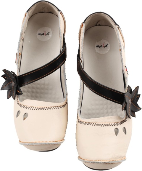buty PÓŁBUTY LETNIE DAMSKIE retro W STYLU KSIĘŻNICZKI pantofle skórzane
