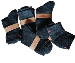 Lekkie Skarpety Trekkingowe Merino DANISH ENDURANCE Turystyczne 5-pak 35-38