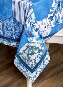 Obrus 100% bawełna Maison d' Hermine Summer Blues 160x220 cm