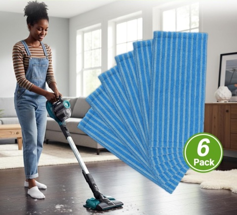 Wymienna nakładka MOP mopująca pad 6 SZT do odkurzacza SpeedPro Max Aqua SpeedPro Aqua PowerPro Aqua.