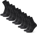 Lekkie Skarpety Trekkingowe Merino DANISH ENDURANCE Turystyczne 5-pak 35-38