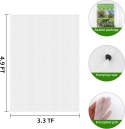 Siatka kaptur worek ogrodowy na owady ptaki 4 szt osłona ochrona rośliny ściągacz pokrowiec 100x150cm