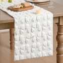 Bieżnik Artoid Mode Soft Pluszowy Futro 33 x 183 kremowa biel kokardka