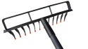 Motyka i Kultywator Ogrodowy 2w1 12 zębów wyrywacz chwastów 193cm grabie