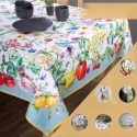 Obrus 100% bawełna Maison d' Hermine 140x180 giverny wiosna lato owoce kwiaty