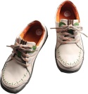Skórzane Półbuty Damskie SNEAKERSY TMA EYES BUTY Styl Vintage RETRO