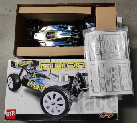 Model Truggy RC Team C 1:10 Minion 4WD TR04 2,4GHz ABSIMA RTR