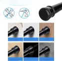 Drążek na zasłonę prysznicową karnisz na firany ubrania bez wiercenia teleskopowy