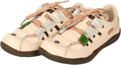 Półbuty Skórzane TMA EYES Skóra Patchwork 42 BUTY DAMSKIE wygodne
