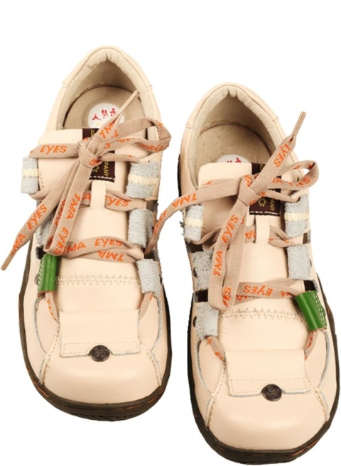 Półbuty Skórzane TMA EYES Skóra Patchwork 42 BUTY DAMSKIE wygodne