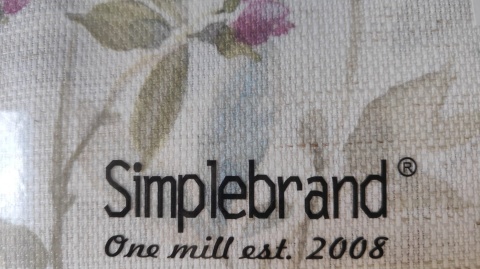 Zasłony komplet 2 sztuki 140x229 Boho Len Liście Kwiaty zasłona kółka