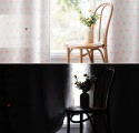 Zasłony Zaciemniające 100% z Pomponami Boho 2szt RÓŻOWE POMPONY