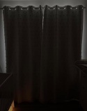 Zasłony Zaciemniające 100% z Pomponami Boho 2szt RÓŻOWE POMPONY