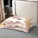 pościel Premium 3D 155x220 Bawełna 100% Kwiaty sakury Motyle poszwa powłoczka