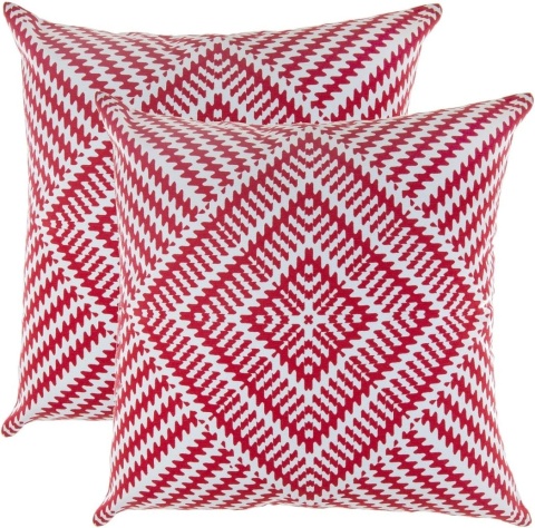 Poszewka dekoracyjna TreeWool motyw kalejdoskop 100% bawełna 2 szt55 x 55 cm