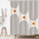 Zasłona Prysznicowa BOHO Matowa Wodoodporna 183x183 ŁAZIENKOWA KOTARA